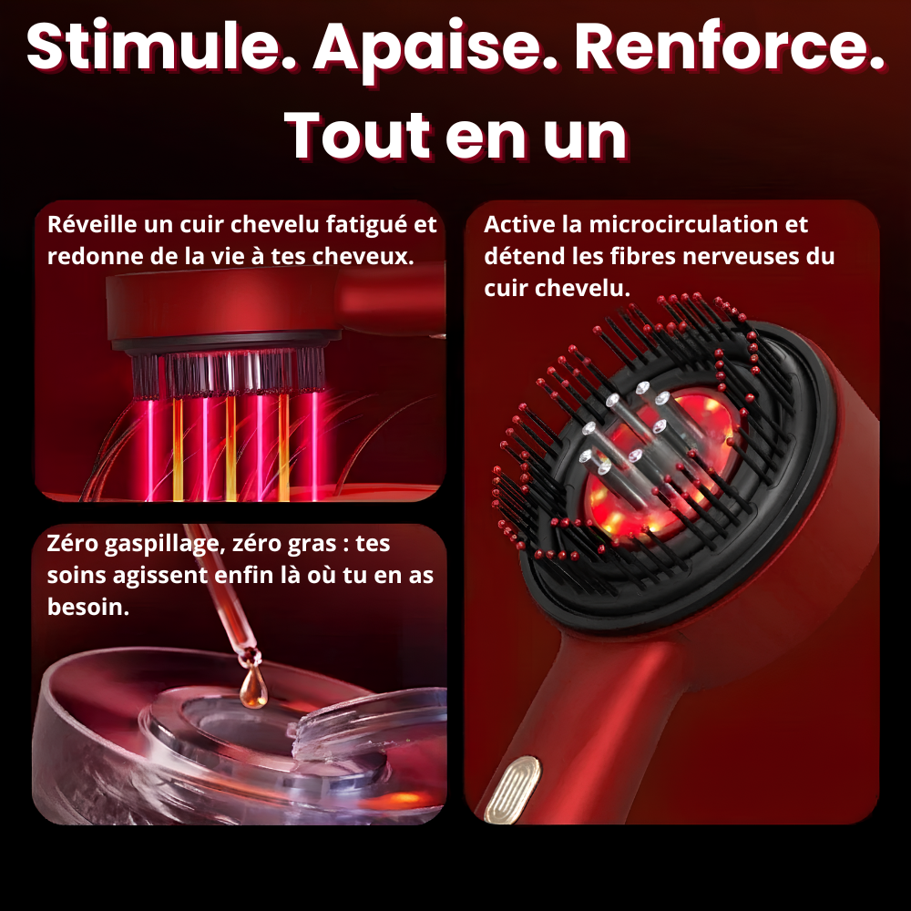 Cosy-Brush 3-en-1 - Masseuse, Diffuseuse, Soigneuse